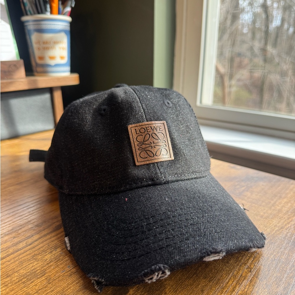 Loewe Black Cap With Logo Patch - image 1